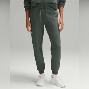 Lululemon Scuba High-Rise Joggers Full Length Dark Forest Sz 0